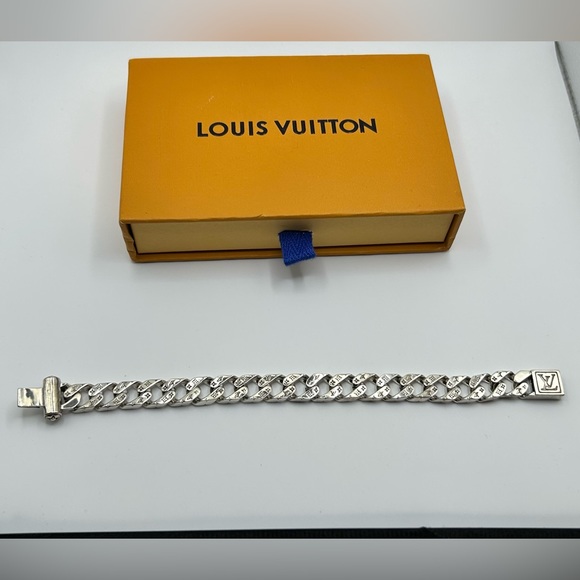Louis Vuitton Other - Men’s Large LV Silver Bracelet